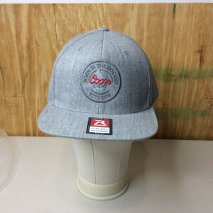 Coors Light "Born in the Rockies" Snapback Hat Grey One Size Embroidered 6 Panel